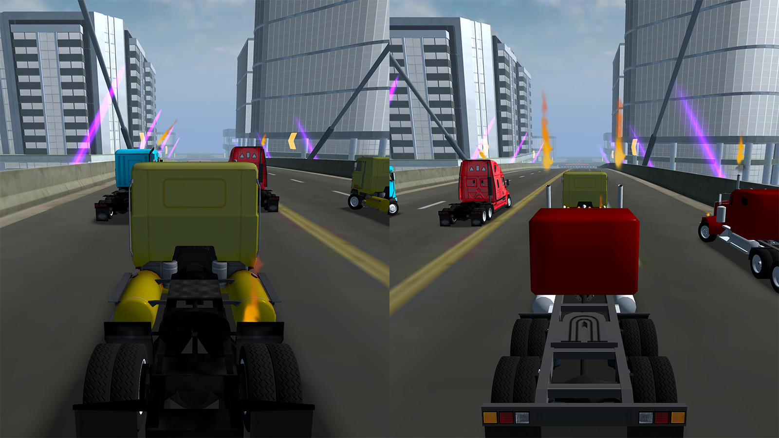 Turbo Truck Race screenshot