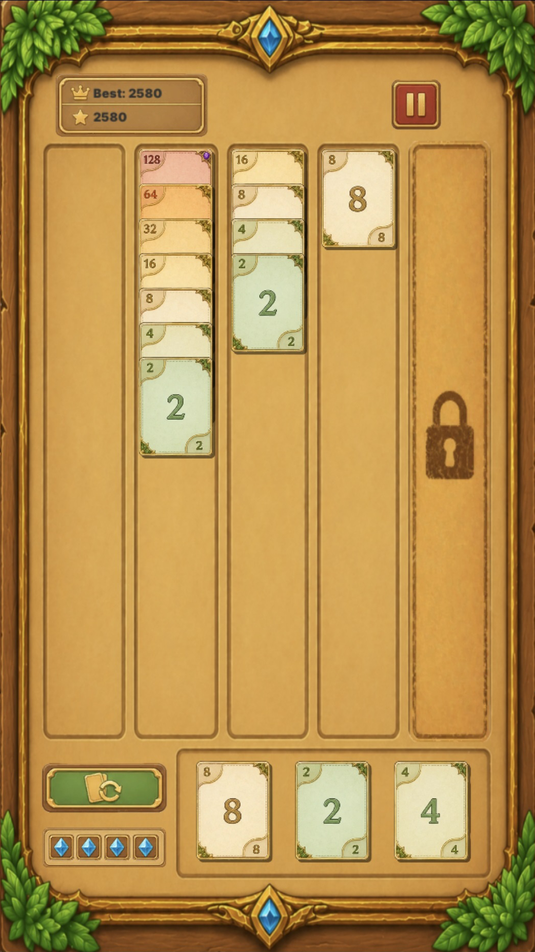 Solitaire 2048 screenshot 4
