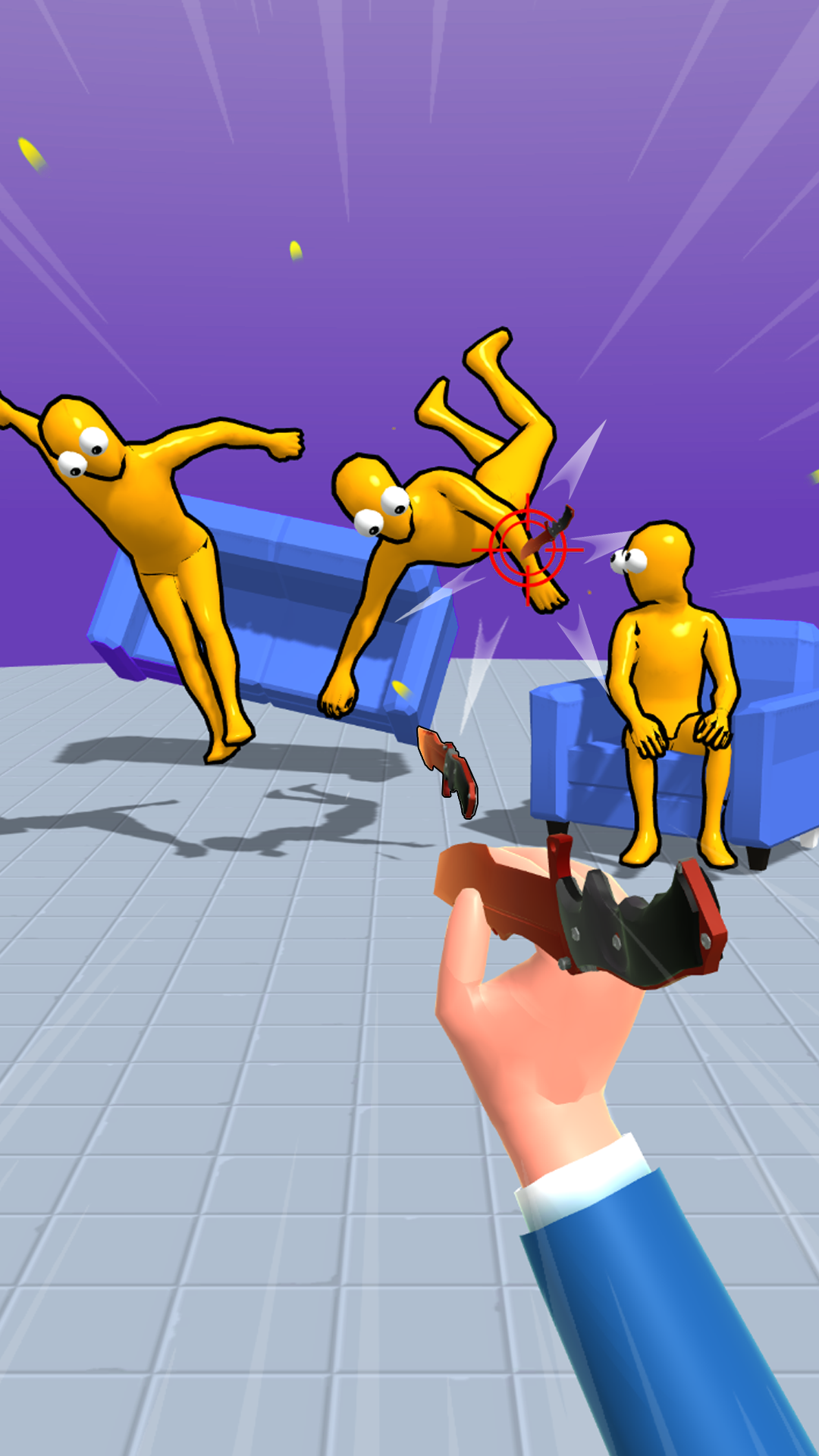 Ninja vs Ragdolls: Sharp Knife Throw! screenshot 9