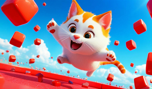Jumping Cats: Fun Trampolines 3D
