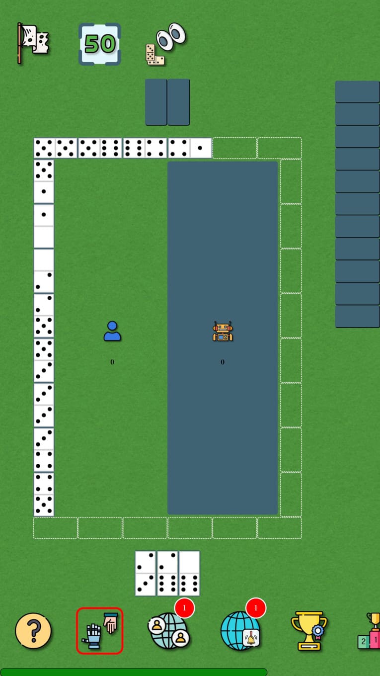 Dominoes classic, duel screenshot 11