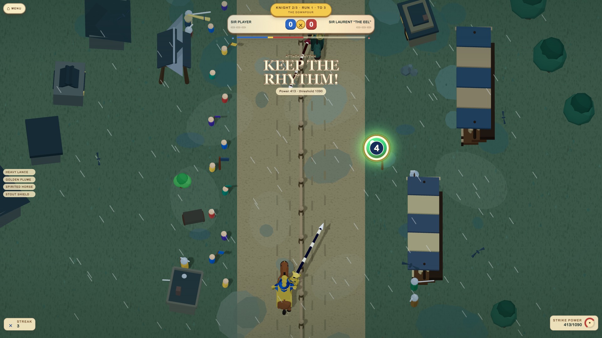 Knightly Tourney: Lance Rhythm — screenshot 2