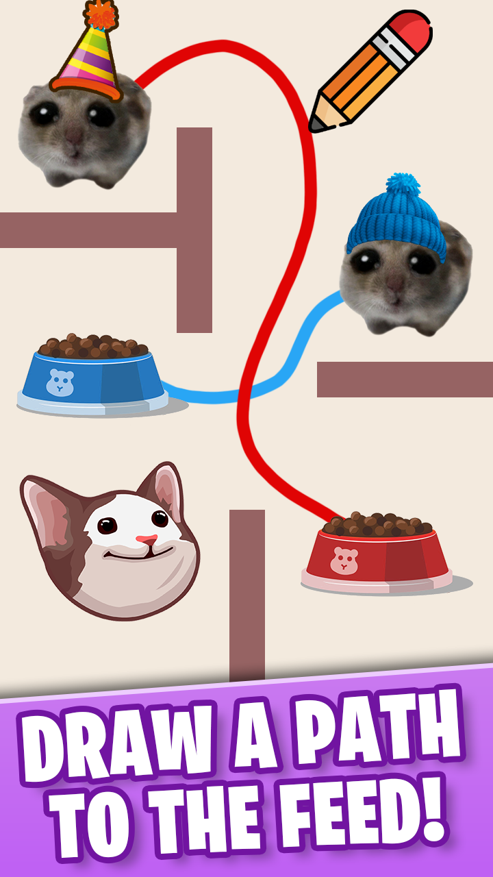 Save The Hamster from Cat! screenshot 5