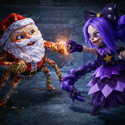 Goo Goo Gaga Santa Claus vs Poppy Playtime 5