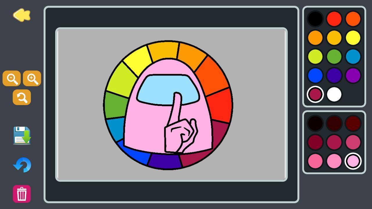 Among Us Coloring For Kids screenshot