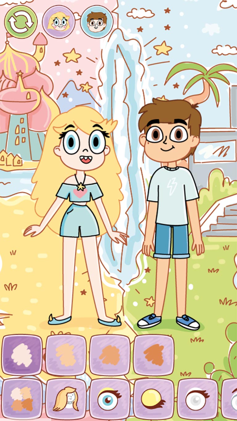 Star and Marco Dress Up screenshot 4