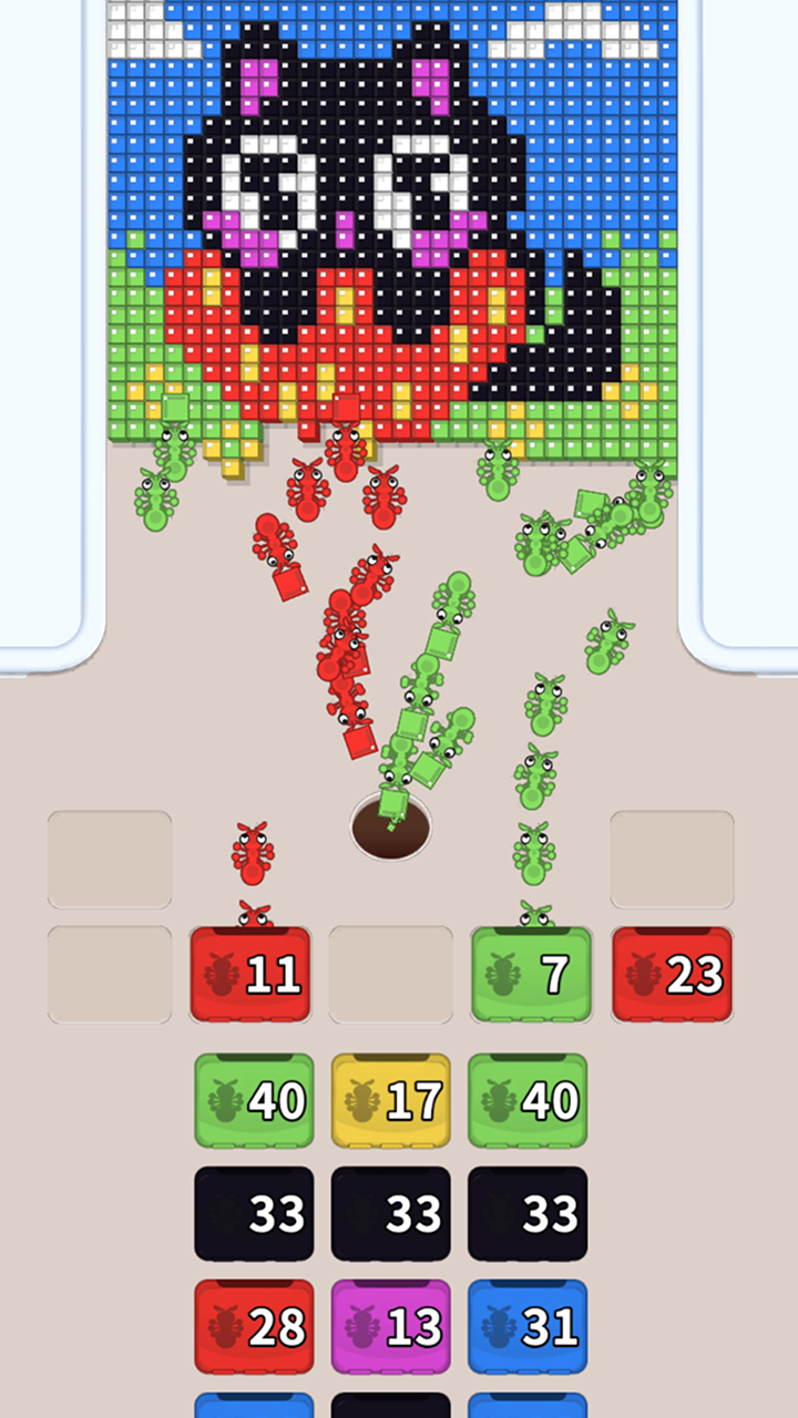 Ant Carry: Color Blocks screenshot 5