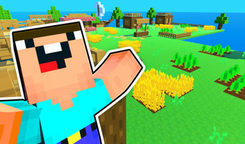 Noob Farmer 3D: Verbessere deine Insel