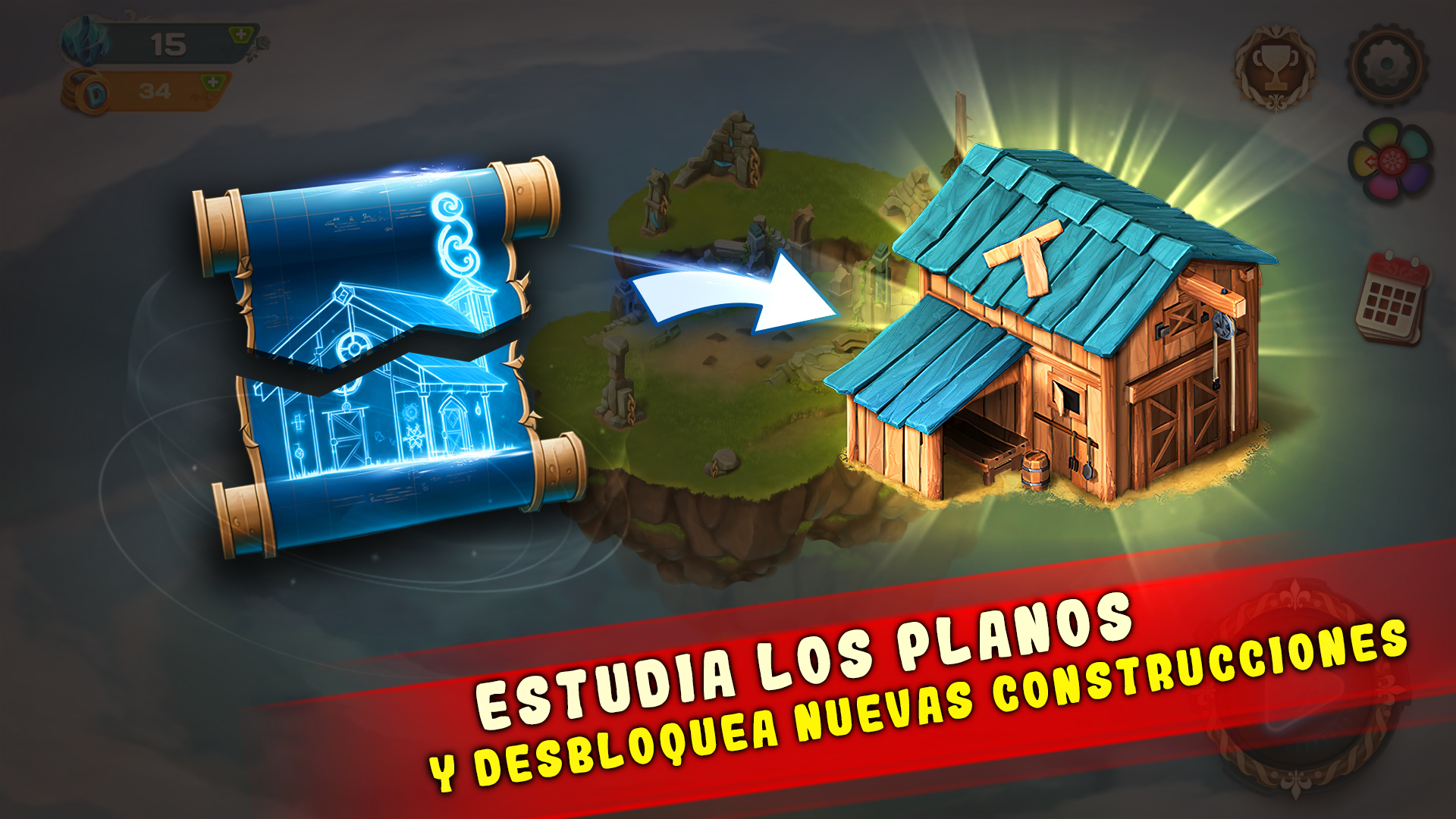 Diamant Sky Stories Match 3 screenshot 52