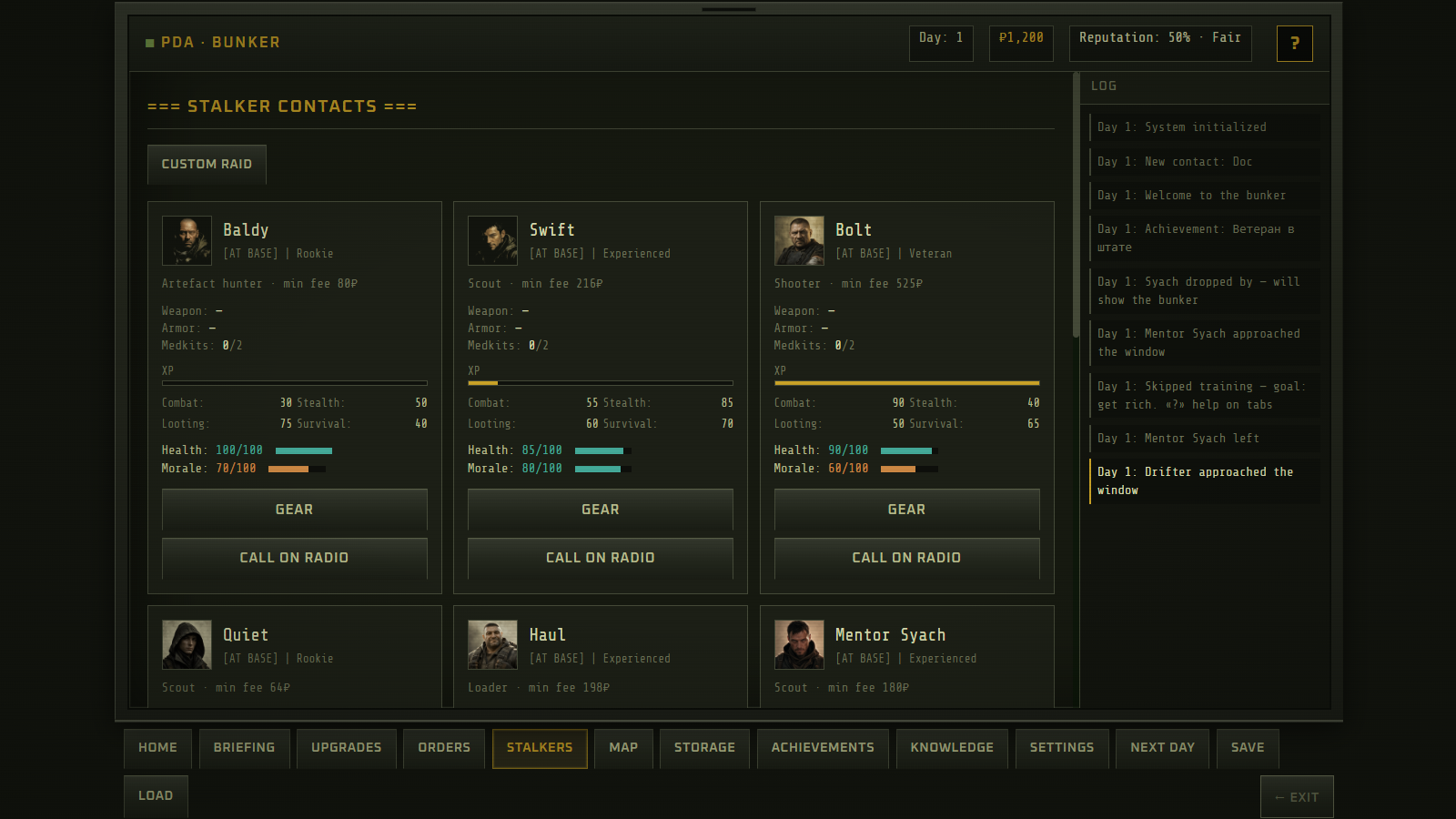 Zone Idle: Trader's Bunker — screenshot 2