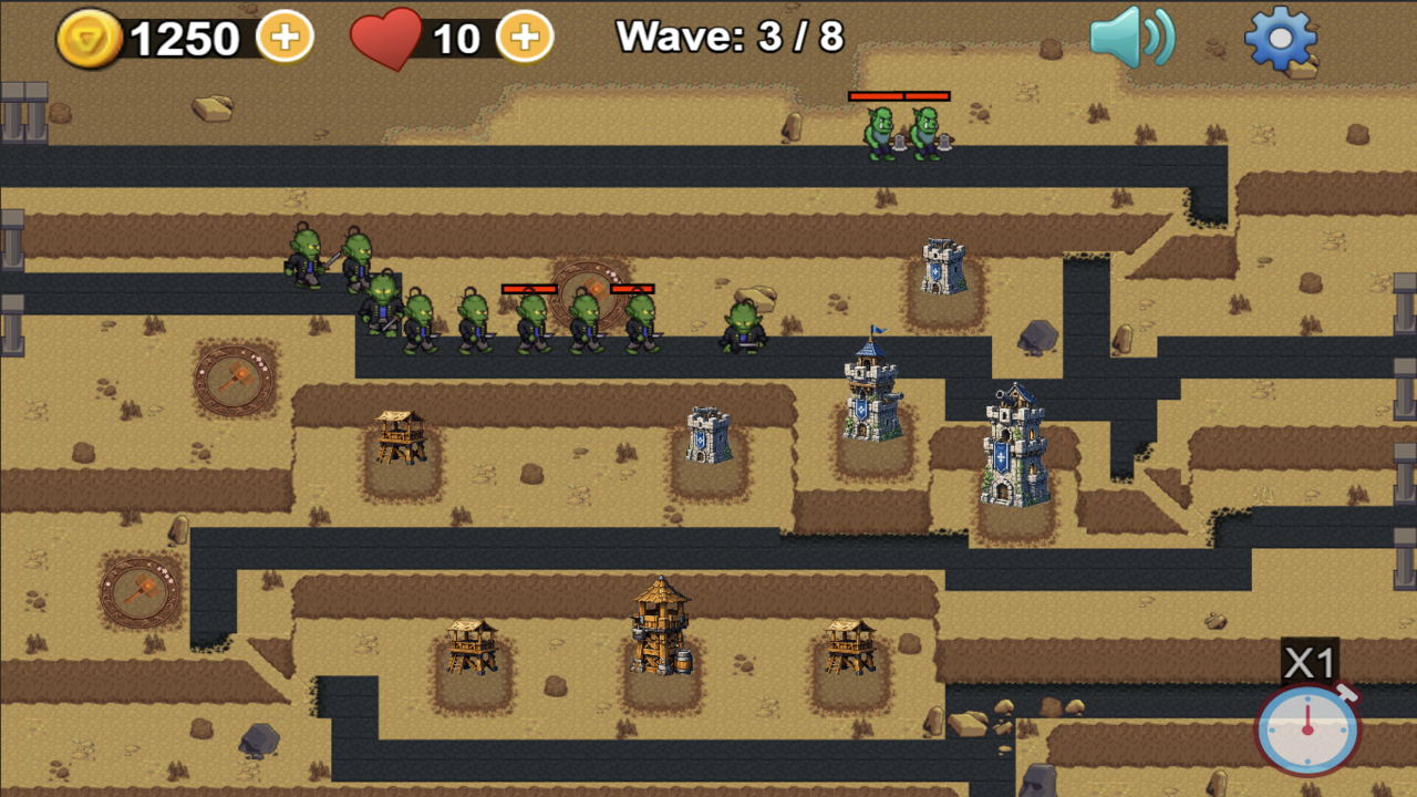 Tower Defense: Horde Attack screenshot