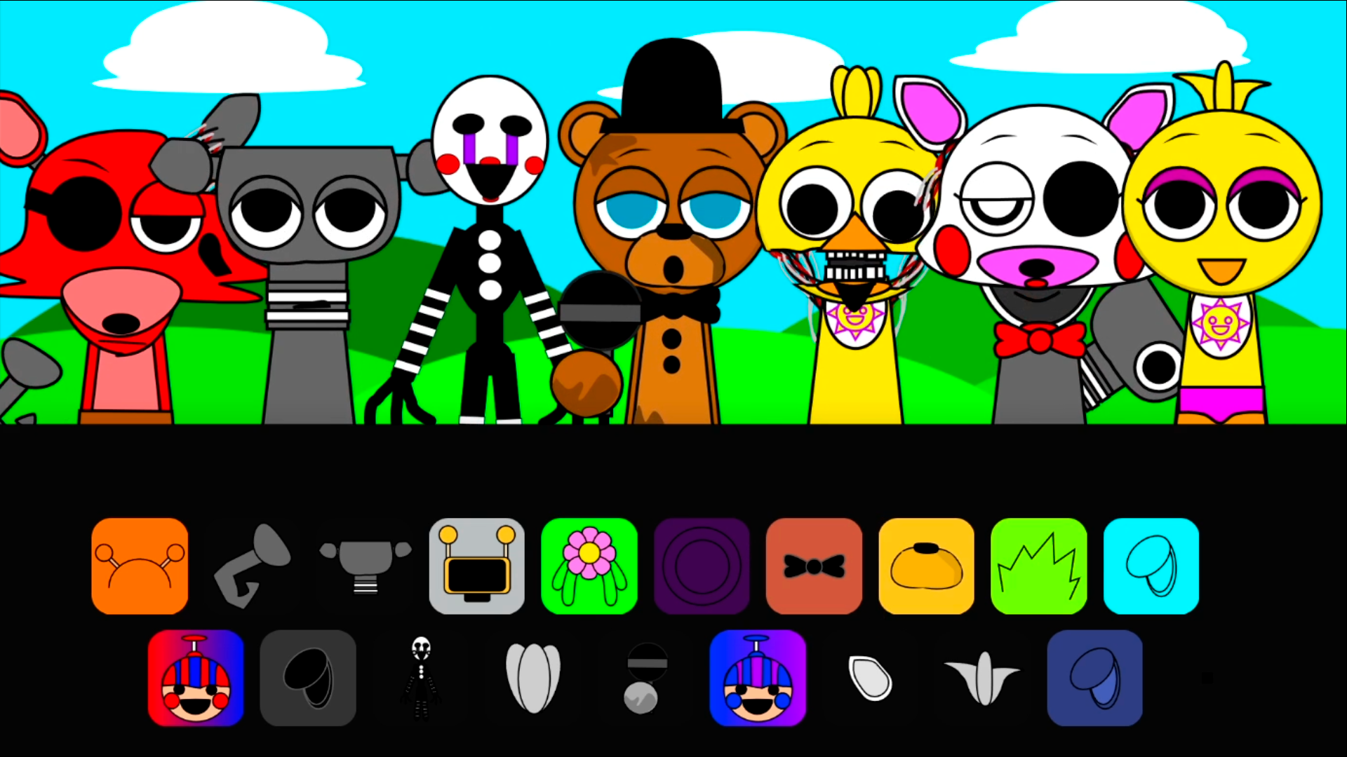 Sprunki FNAF: Five Nights at Freddy's screenshot