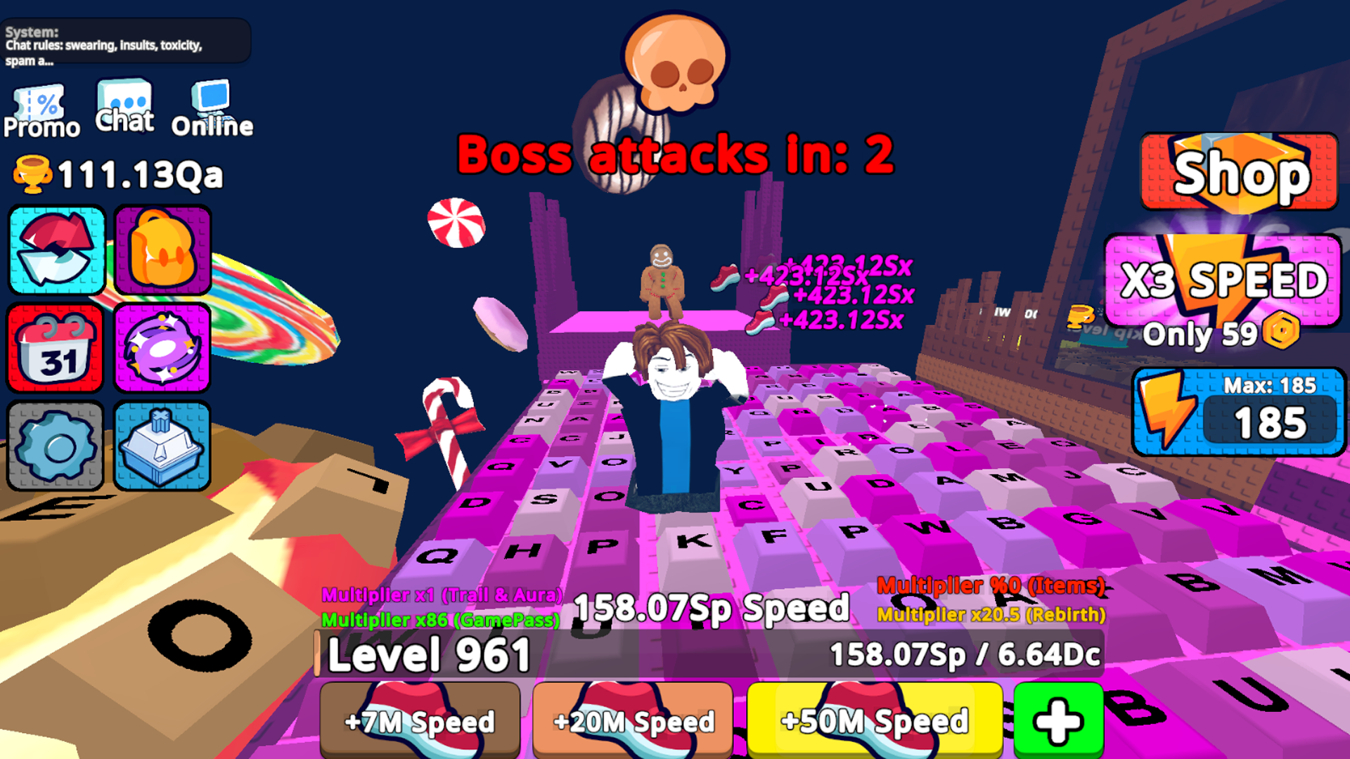 Obby: +1 Keyboard Speed Escape — screenshot 11
