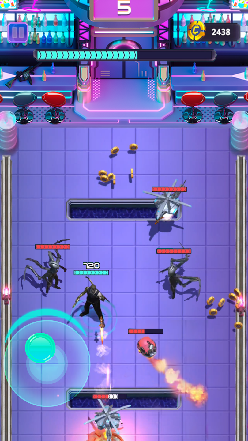 Cyberpunk Hero screenshot 4