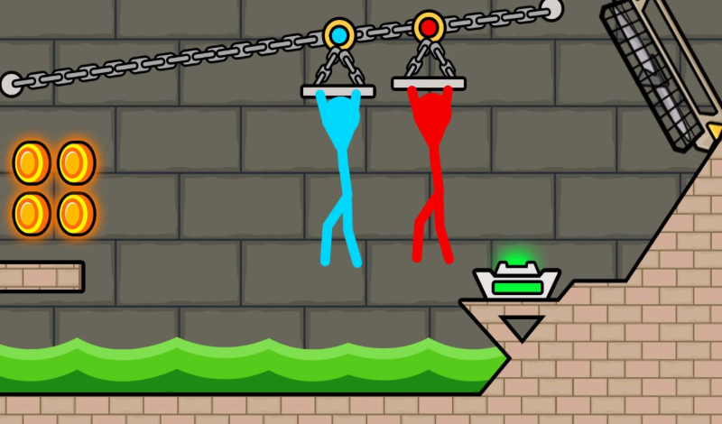 Red and Blue Stick: Fire and Water 3 game cover