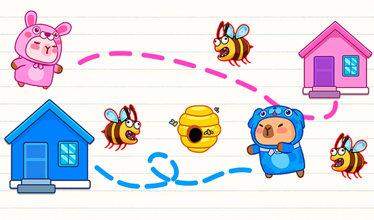 Нарисуй путь к дому