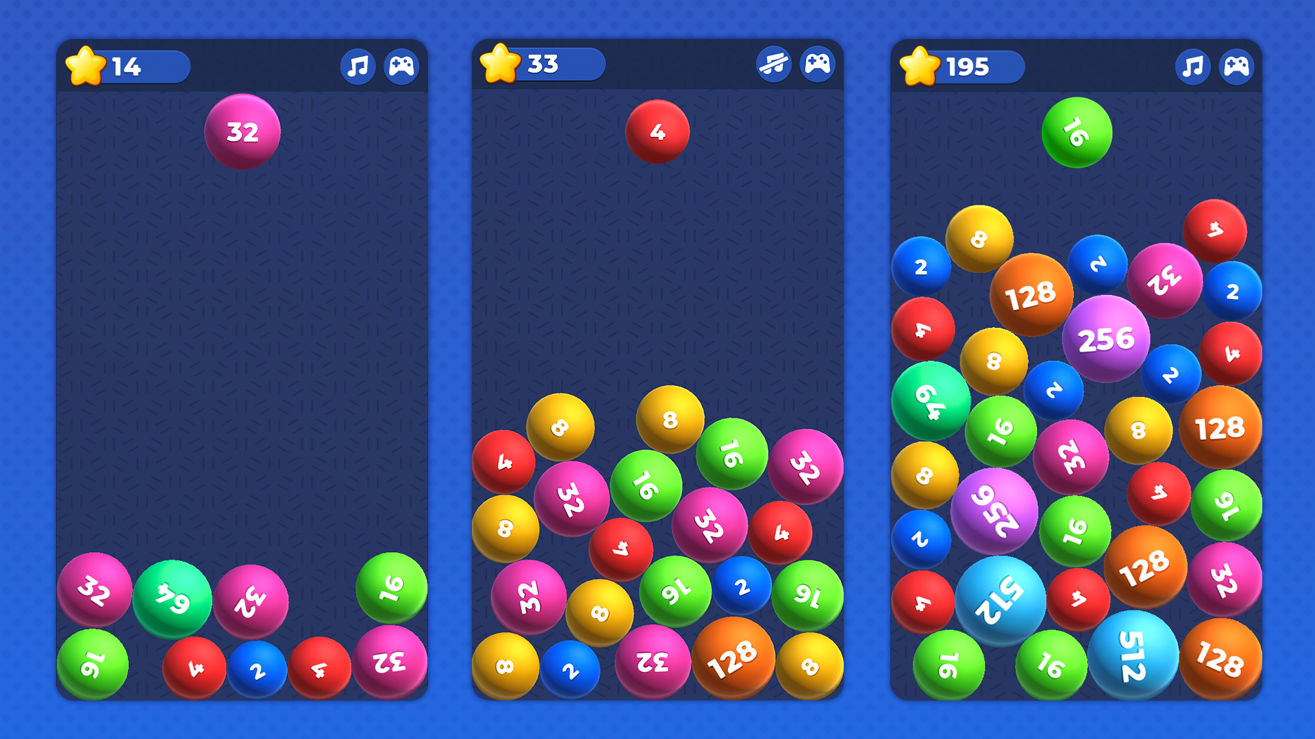 1024, 2048, 4096 screenshot