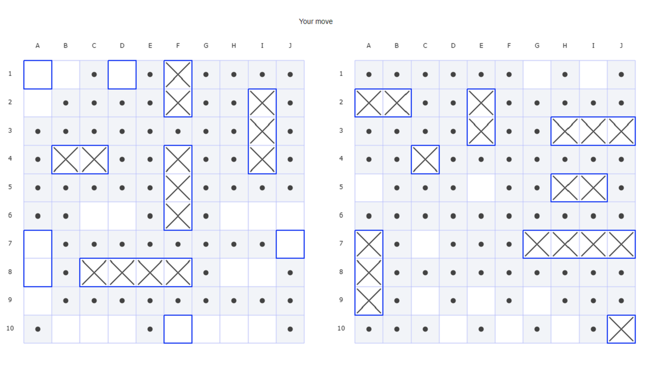 «Battleship Game on Paper» — screenshot 3