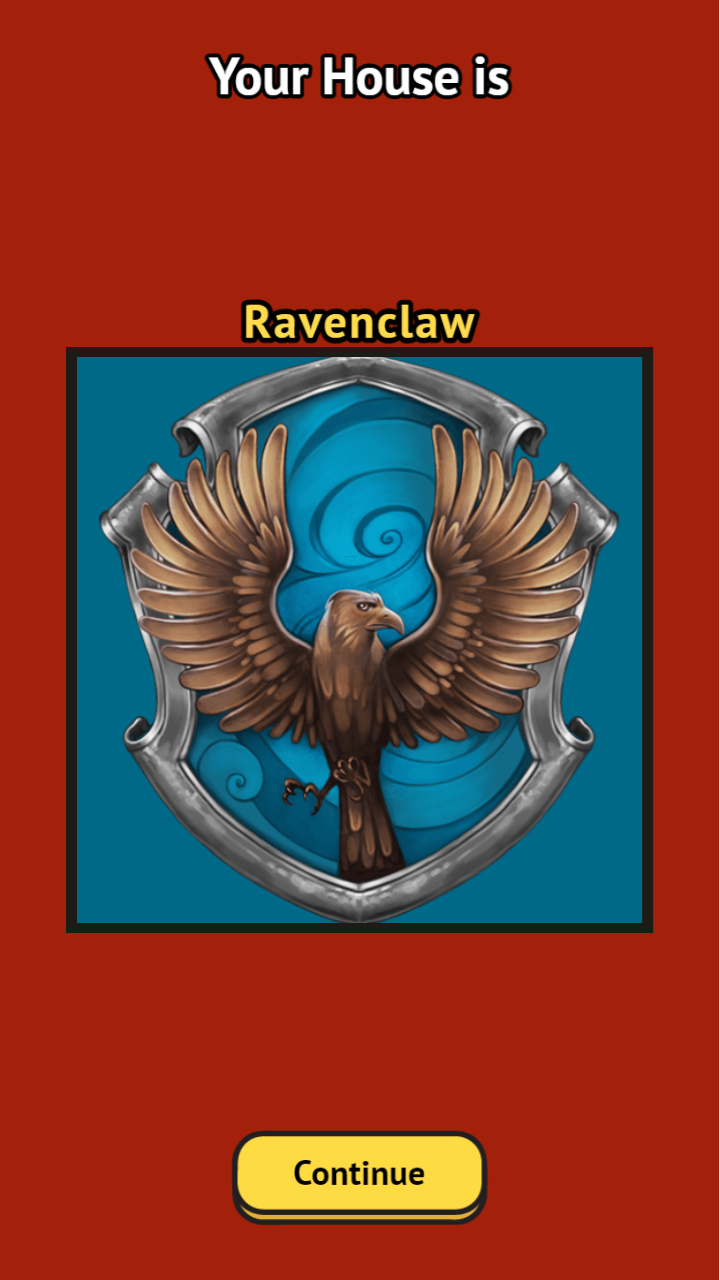 Your Hogwarts House screenshot 9