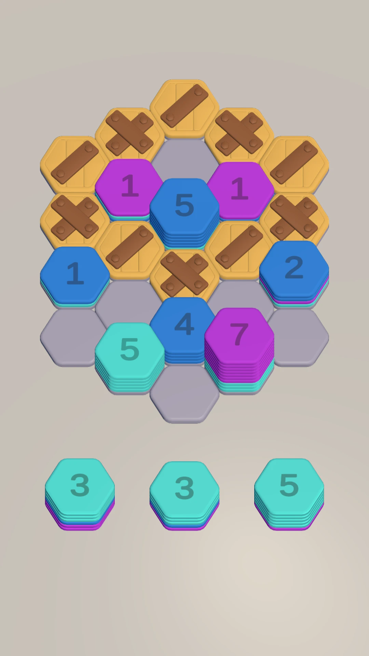 Tile Hexa Sort screenshot 7