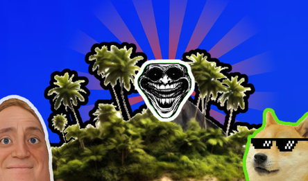 Horror: Escape from the Island with Memes