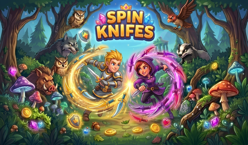 Spin Knifes game cover