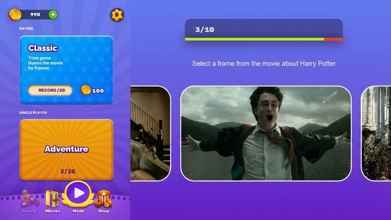 Guess the movie - Trivia Quiz — screenshot 1