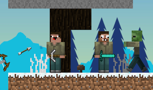 Noob and Pro: Winter Survival Together