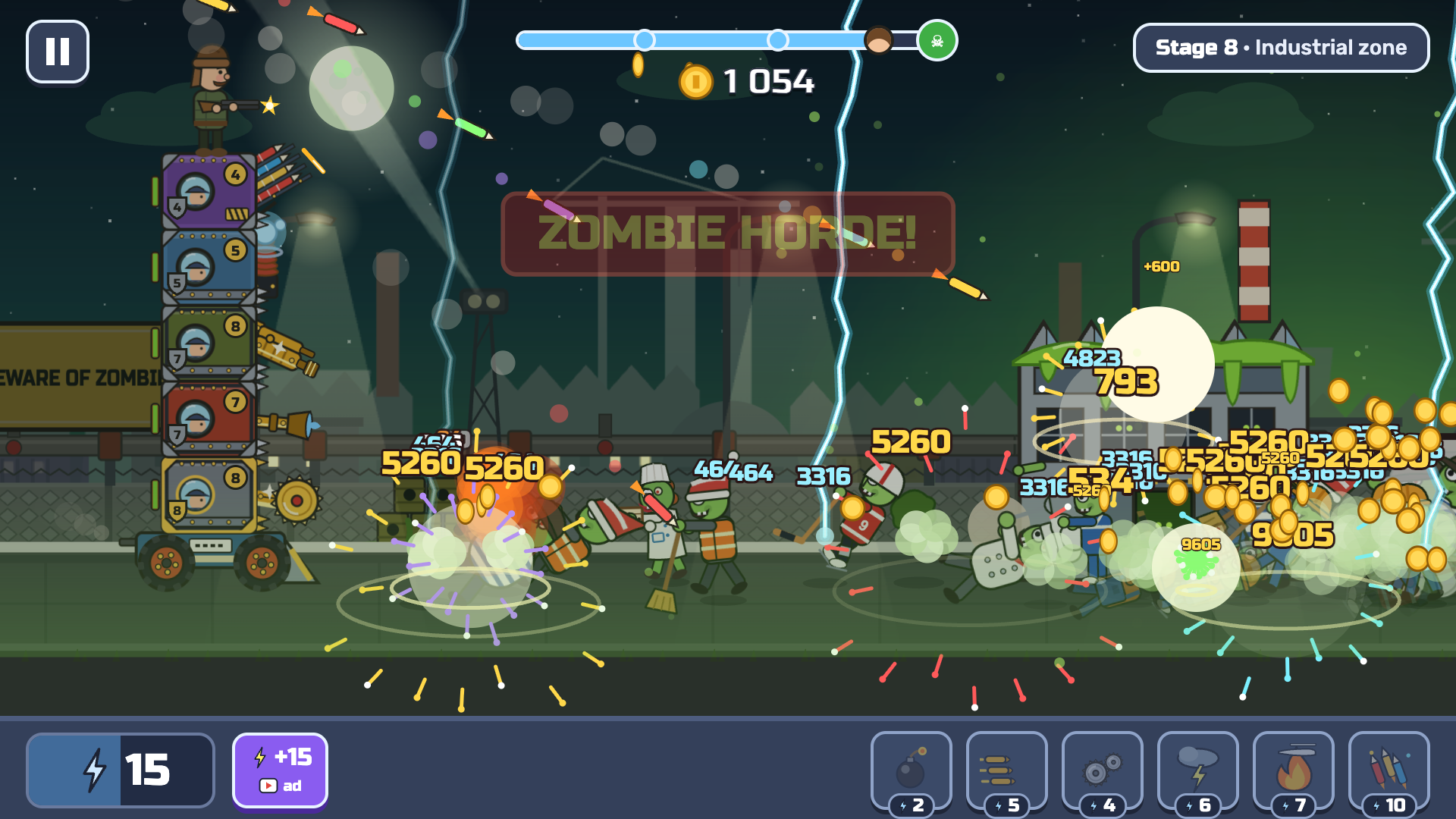 Uncle Vasya: Zombies in the Yard screenshot 3