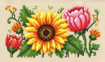 Cross-stitch by numbers