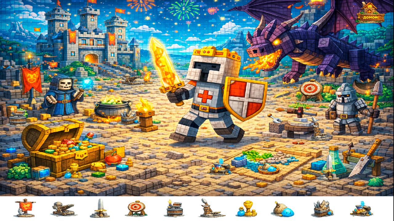 Поиск предметов КуБическое приключение — screenshot 6