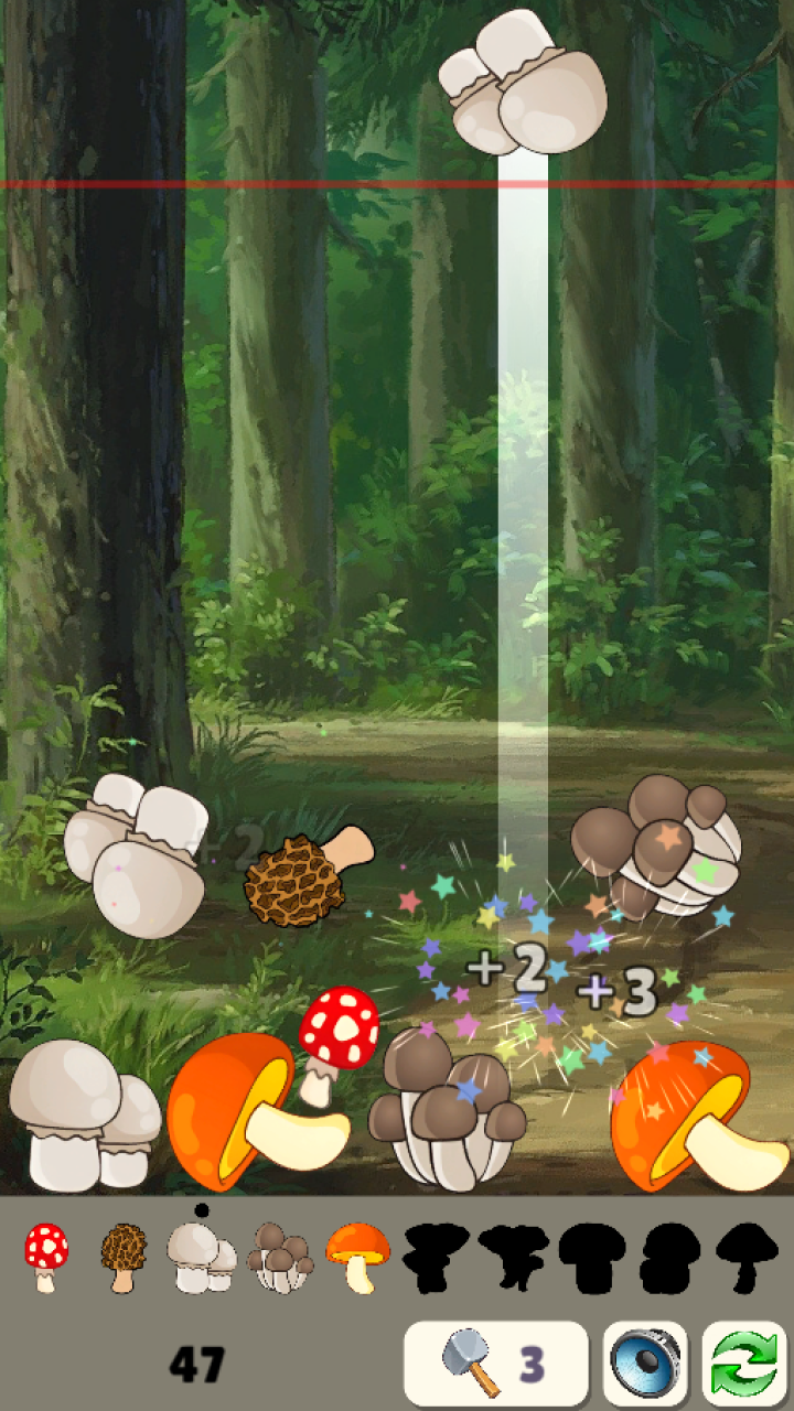 Merge Mushrooms: Forest Connect 2048 screenshot 5