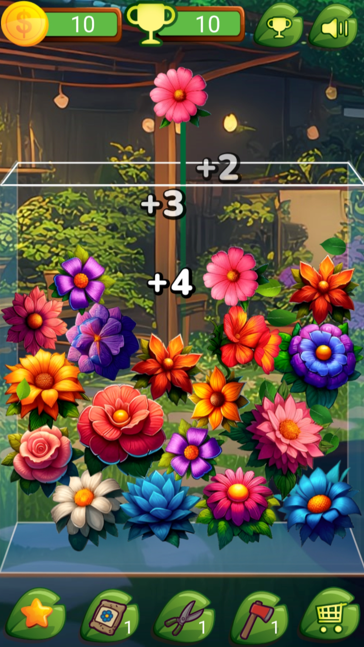Flowers Merge 2048! Collect all screenshot 11