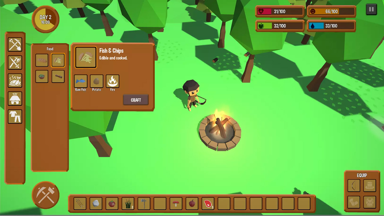 Survival Simulator: Forest — screenshot 2