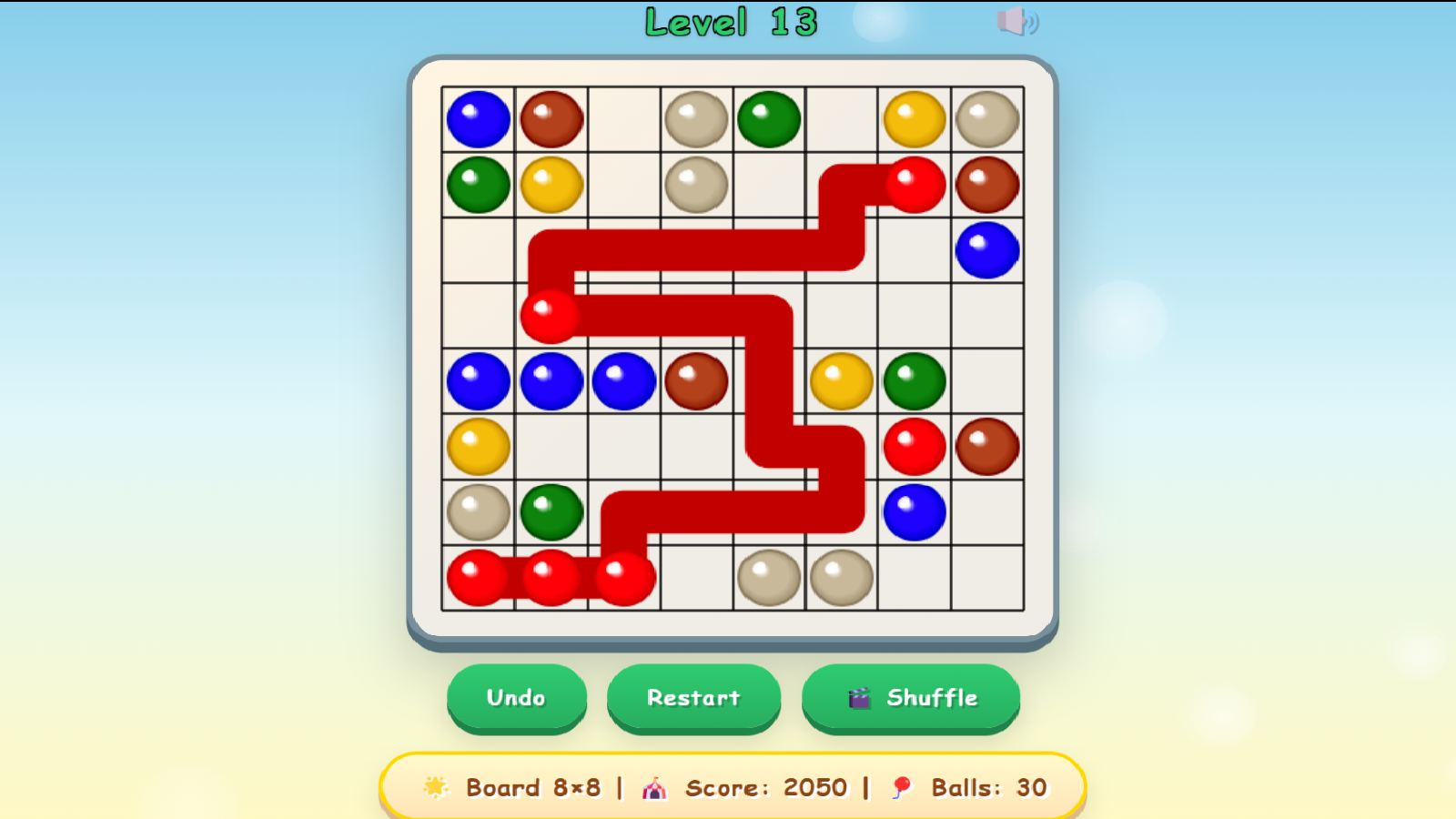 Fun Balls - Connect 3+ — screenshot 2