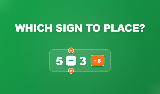 Which sign to place?