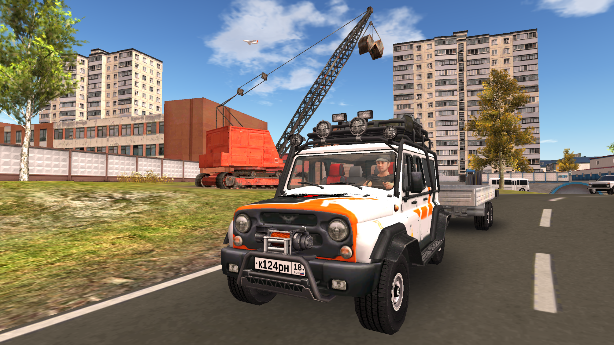 Русский водитель УАЗ Хантер — screenshot 13