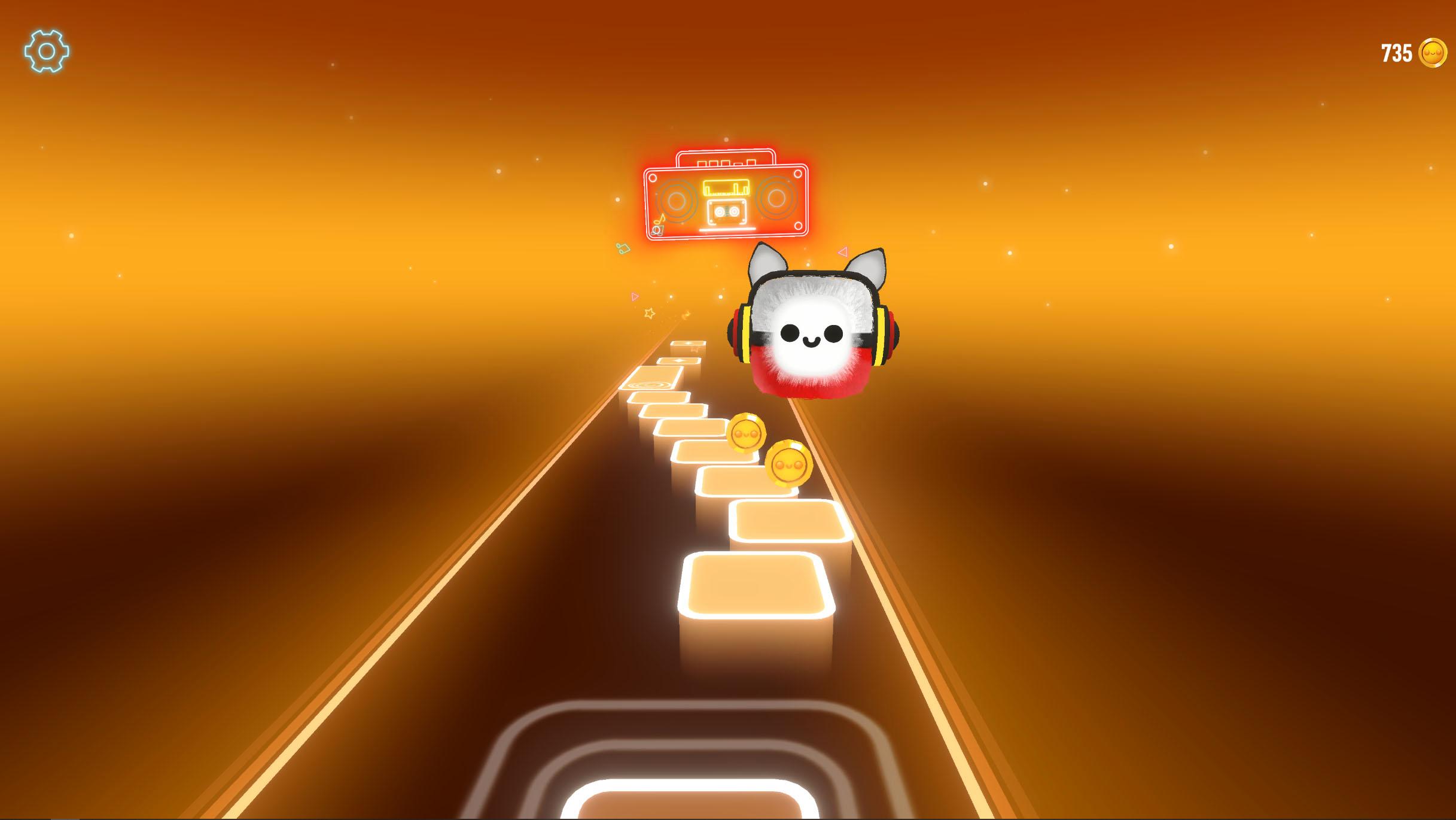 Music Tiles: Fluffy Hop Beat screenshot