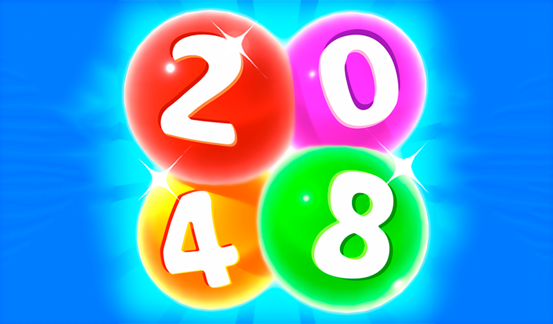 Physical Balls 2048 game cover