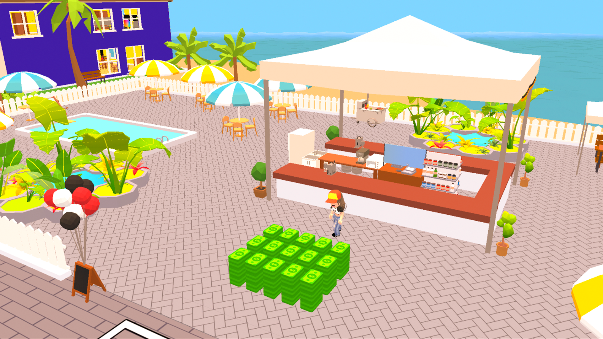 Obbie Tycoon: Beach Tycoon screenshot