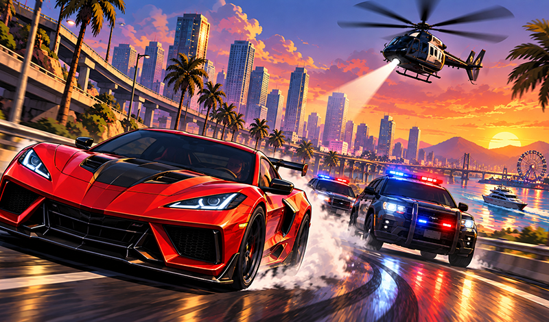 Grand Heist City game cover