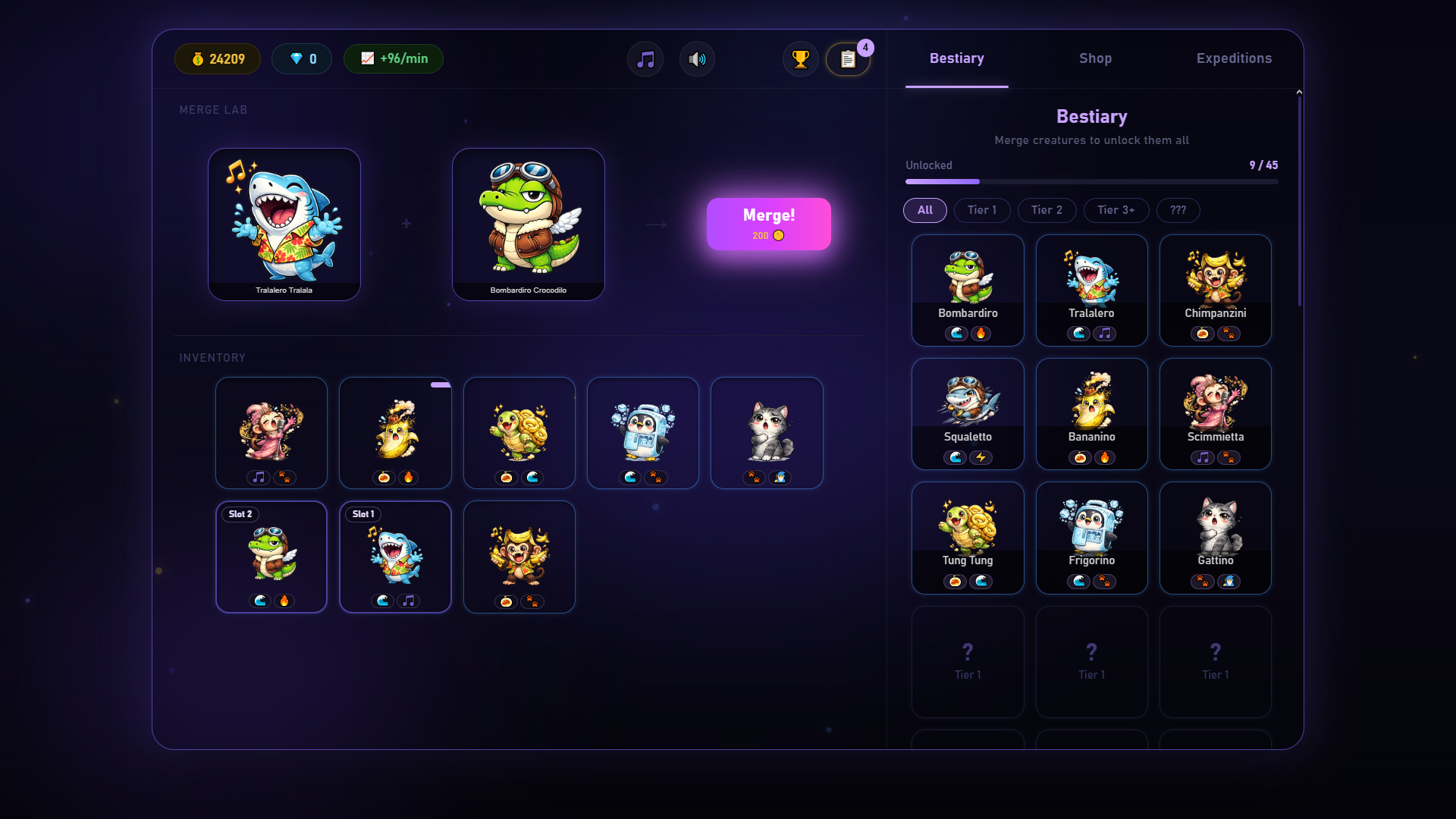 Brainrot Incubator — screenshot 1