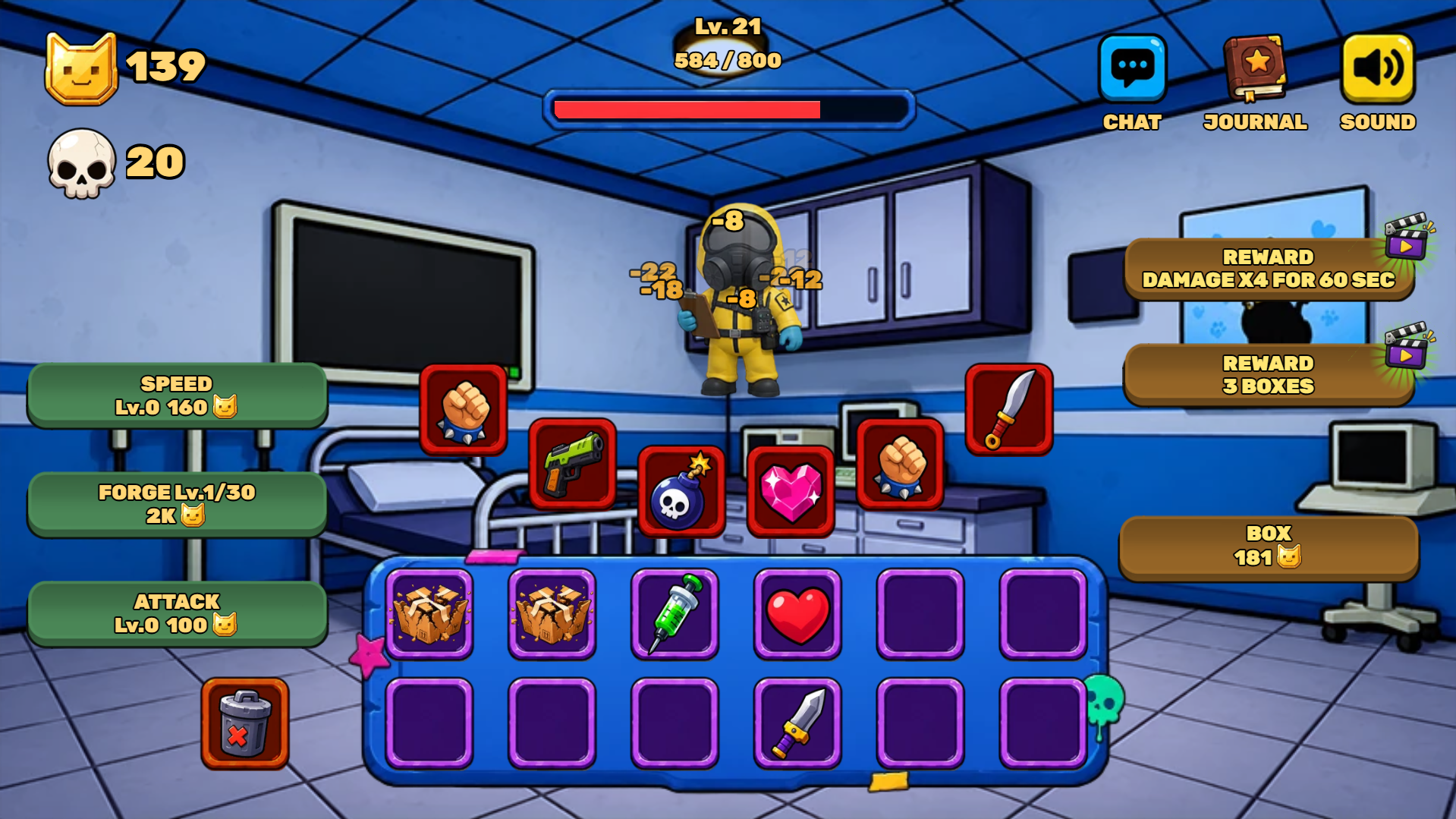 Animal hospital: Anomalies Merge Battles — screenshot 11