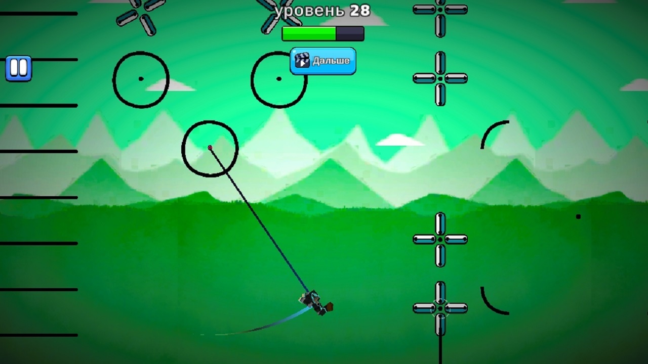 Нубик на веревке — screenshot 7