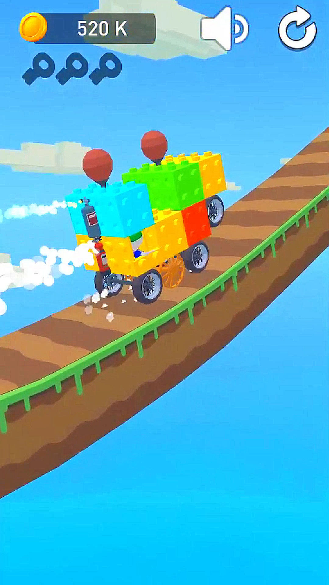 Crafting car out of blocks screenshot 5