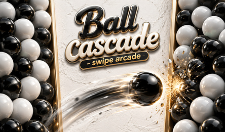 Ball cascade - swipe arcade