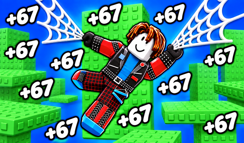 Obby: +1 Web Swing game cover