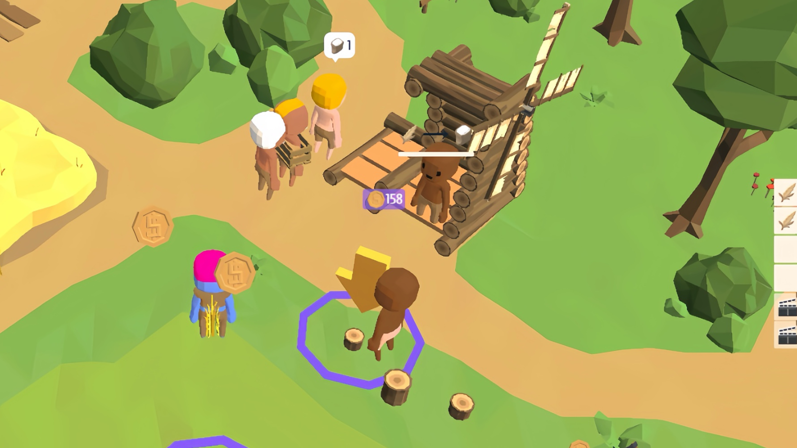 Cozy Hamlet Builder — screenshot 1