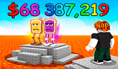 Überlebe die Lava und rette Brainrot