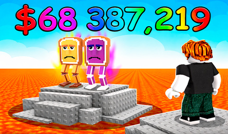 Überlebe die Lava und rette Brainrot